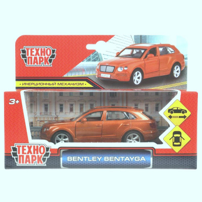 Большое фото товара - Модель Инерционная Технопарк Bentley Bentayga (11см, металл, открываются двери, в коробке) 67332, (Guangdong Caipo Technology Co., Ltd), 11-140073. Вариант №1