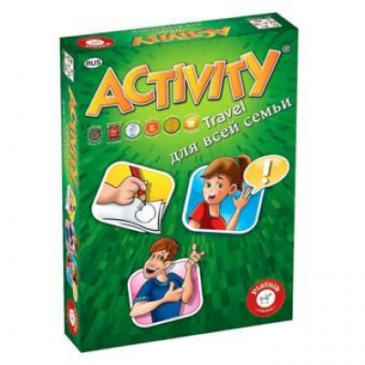 Большое фото товара - Настольная Игра Activity (55 карточек, кубик, песочные часы, правила, в коробке, от 8 лет) 793295, (Wiener Spielkartenfabrik Ferd, Piatnik & Sohne), 11-160637. Вариант №1