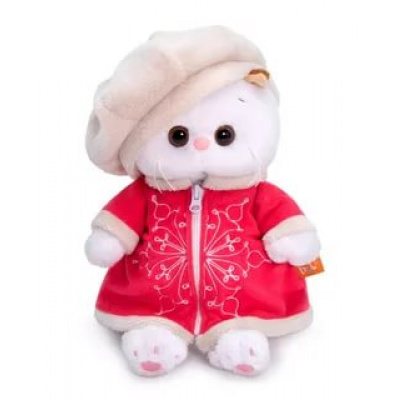 Большое фото товара - Budi Basa Мягкая Игрушка Кошечка Ли-Ли BABY в костюме со снежинкой (20см, в подарочной коробке) LB-040, (ООО "МПП"), 11-171895. Вариант №1