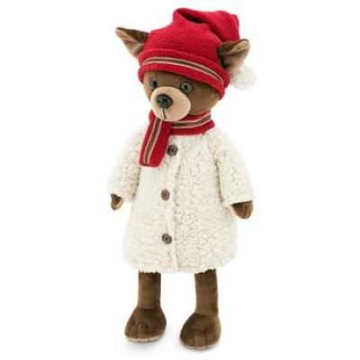 Большое фото товара - Мягкая Игрушка Orange Toys Lucky Doggy. Kiki. Зимняя сказка (25см, в коробке) LD019, (TONGFU MANUFACTURIHG CO.,LTD), 11-172260. Вариант №1