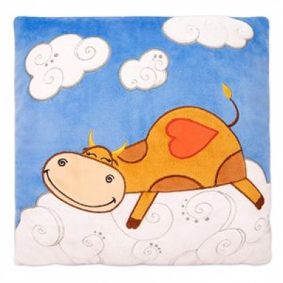 Большое фото товара - Budi Basa Мягкая Игрушка Подушка Коровка Вивьен (32*32см, в подарочном пакете) Cp32-049, (ООО "МПП"), 11-181147. Вариант №1