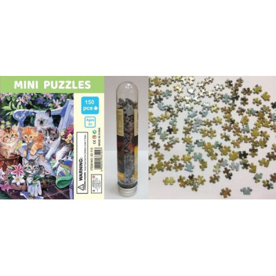 Большое фото товара - ПазлыВКолбе 150 дет. Котята MINI PUZZLES (10*15 см) 33-113, (YIWU XINSHIXIAN ARTS AND CRAFTS CO.,LTD), 11-183711. Вариант №1