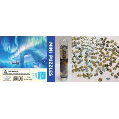 Большое фото товара - ПазлыВКолбе 150 дет. Полярное сияние MINI PUZZLES (10*15 см) 33-118, (YIWU XINSHIXIAN ARTS AND CRAFTS CO.,LTD), 11-183714. Вариант №1