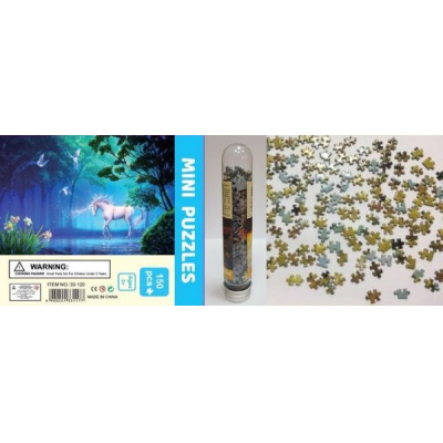 Большое фото товара - ПазлыВКолбе 150 дет. Единорог MINI PUZZLES (10*15 см) 33-120, (YIWU XINSHIXIAN ARTS AND CRAFTS CO.,LTD), 11-183715. Вариант №1