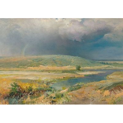 Большое фото товара - Пазлы 2000 дет. Васильев Ф.А. "Волжские лагуны" (коллекция Третьяковской галереи) 209219, (ООО "Стелла+"), 11-196142. Вариант №1