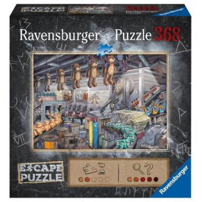 Большое фото товара - Пазлы 368 дет. Квест. Фабрика игрушек 16531, (Ravensburger), 11-199900. Вариант №1