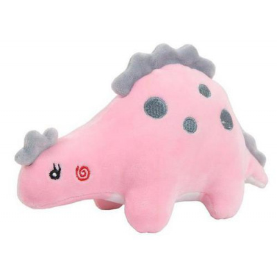 Большое фото товара - Мягкая Игрушка Dino Baby. Динозаврик (19см, розовый) M4985, (ABtoys), 11-202138. Вариант №1