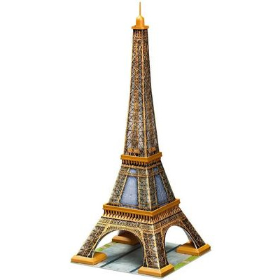 Большое фото товара - Пазлы3D 216 дет. Эйфелева башня (+аксессуары, пластик) 12556, (Ravensburger), 11-202421. Вариант №1