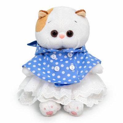 Большое фото товара - Budi Basa Мягкая Игрушка Кошечка Ли-Ли BABY в кейпе с капюшоном (20см, в подарочной коробке) LB-093, (ООО "МПП"), 11-205746. Вариант №1