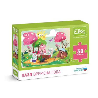 Большое фото товара - Пазлы ElBasco 30 дет. Времена года. Весна ET01-014, (Я РАСТУ ТОЙЗ), 11-215736. Вариант №1
