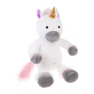Большое фото товара - Мягкая Игрушка Fluffy Family Единорог (60см) 681901, (Shantou City Chenghai District Huada Toys Co., Ltd), 11-227249. Вариант №1