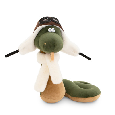 Большое фото товара - Мягкая Игрушка Orange Toys Змей Авиатор (30см) 2514/30, (ООО "Компания Оранж"), 11-228682. Вариант №1