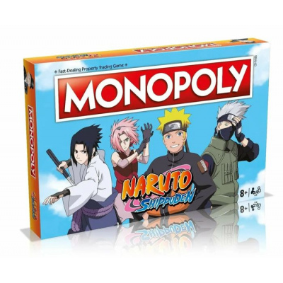Большое фото товара - Настольная Игра Монополия. Наруто (игровые элементы, правила, в коробке, от 8 лет) WM00167-RUS, (Hasbro), 11-229879. Вариант №1