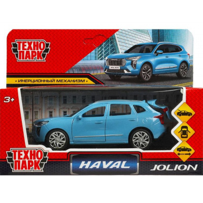 Большое фото товара - Модель Инерционная Технопарк Haval JOLION (12см, металл, открываются двери и багажник, синий, в коробке) JOLION-12-BU, (Huada Toy Co.,Ltd), 11-230183. Вариант №1