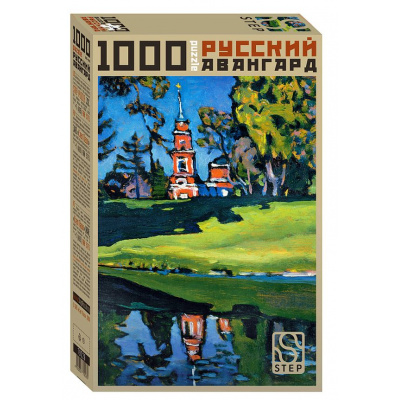 Большое фото товара - Пазлы 1000 дет. Русский авангард. Красная церковь 79226, (Степ Пазл), 11-231174. Вариант №1