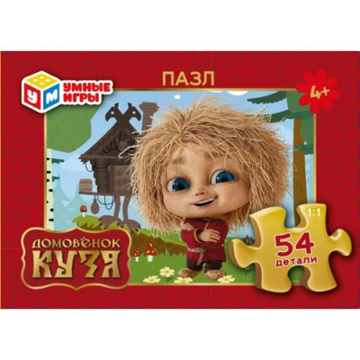 Большое фото товара - Пазлы 54 дет. Умные Игры. Домовенок Кузя 006705, (ООО "СИМБАТ"), 11-231570. Вариант №1