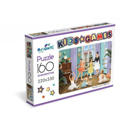 Большое фото товара - Пазлы 160 дет. Kids Games. Спорт. Балетный класс 08846, (ООО "Оригами"), 11-233310. Вариант №1