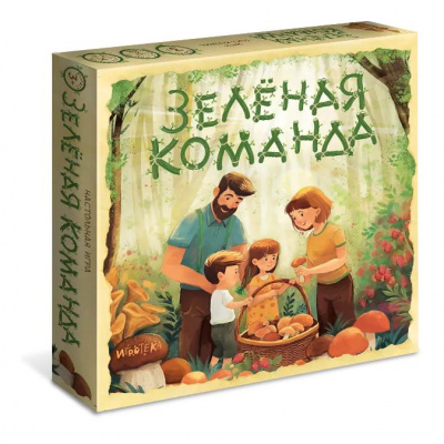 Большое фото товара - Настольная Игра ИГРОТЕКА Зеленая команда (Клушина О.А.) (2в1, игровое поле, карточки, жетоны, фишки, кубик, в коробке, от 3 лет) 51-0240-01, (Просвещение-Союз), 11-234626. Вариант №1