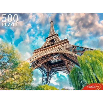 Большое фото товара - Пазлы 500 дет. Сердце Парижа ШТП500-8269, (Рыжий кот), 11-236266. Вариант №1