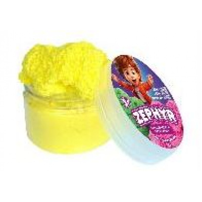 Большое фото товара - ЛЕПА Зефир Кинетический пластилин (150гр, желтый, в баночке, от 3 лет) 00-00002025, (ООО "Новая Химия"), 11-236675. Вариант №1