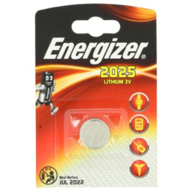 Большое фото товара - Элемент питания CR2025 ENERGIZER Lithium 1BL Energizer, 12-102353. Вариант №1