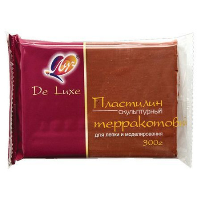Большое фото товара - Пластилин скульптурный  300гр. 29С 1698-08 терракотовый Луч, 12-128353. Вариант №1