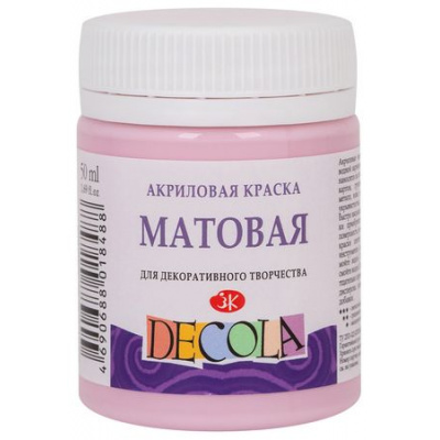 Большое фото товара - Акриловая краска матовая "Декола" 50мл Сакура 14328370 Невская палитра, 12-132173. Вариант №1