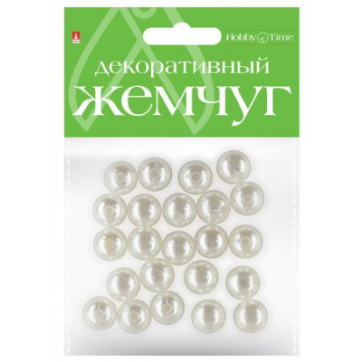 Большое фото товара - Бусины круглые под жемчуг  12 мм 2-370/04 Альт, 12-135125. Вариант №1