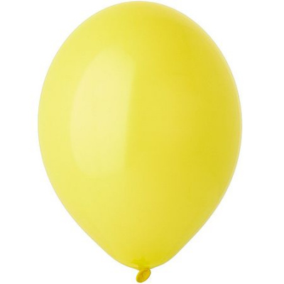 Большое фото товара - Шар Пастель экстра В 105 - 006 желтый (yellow) 1102-0005 BELBAL, 12-14162. Вариант №1
