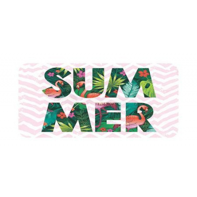 Большое фото товара - Пенал-косметичка 200х90х40 мм К-10 "ЛЕТО/SUMMER" Пчелка, 12-157711. Вариант №1
