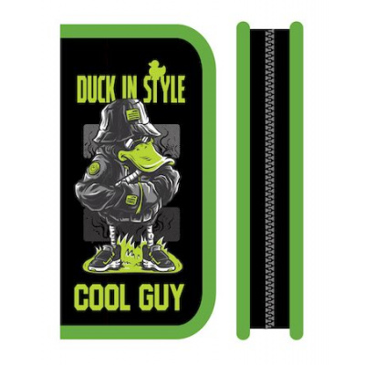 Большое фото товара - Пенал 2-х ств. 190х90 мм ПО-03 "DUCK IN STYLE" средний Пчелка, 12-166413. Вариант №1