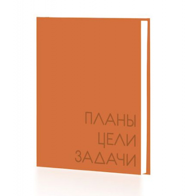 Большое фото товара - Ежедневник недатированный А6 256 стр. "Новый день/New day. Рыжий" ЕЖБ24612802 Listoff, 12-178461. Вариант №1