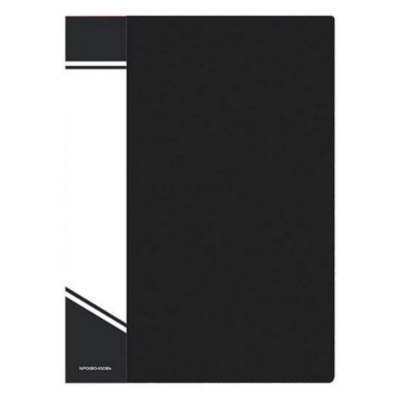 Большое фото товара - Папка-файл 100 NP0180-100Bk черная 0,80мм inФОРМАТ, 12-17932. Вариант №1