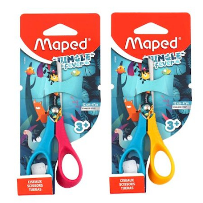 Большое фото товара - Ножницы детские 120 мм 472000 "ДЖУНГЛИ" Maped, 12-185739. Вариант №1