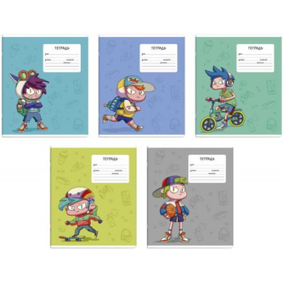 Большое фото товара - Тетрадь  12л линия "ШКОДНИК" 64414 Феникс, 12-188420. Вариант №1
