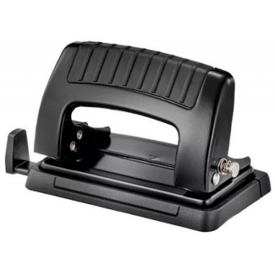 Большое фото товара - Дырокол на  10 листов "Классика Мини/Classic Mini 09065BLACK" черный с линейкой (1955952) KW-Trio, 12-191578. Вариант №1