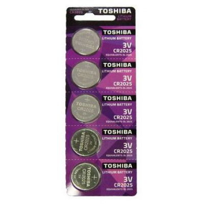 Большое фото товара - Элемент питания CR2025 TOSHIBA 5BL ТТ0011891 Gratias, 12-194121. Вариант №1