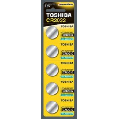 Большое фото товара - Элемент питания CR2032 TOSHIBA 5BL ТТ0011883, 12-194122. Вариант №1