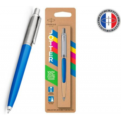 Большое фото товара - Ручка шариковая PARKER "Jotter Originals" Blue CT M синие чернила, блистер CW2076052 (1846436), 12-194528. Вариант №1