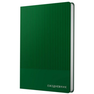 Большое фото товара - Записная книжка А6  80л клетка ЛАЙТ "Студия. Зеленый" иск.кожа КЗСКФ6804460 Listoff, 12-195140. Вариант №1