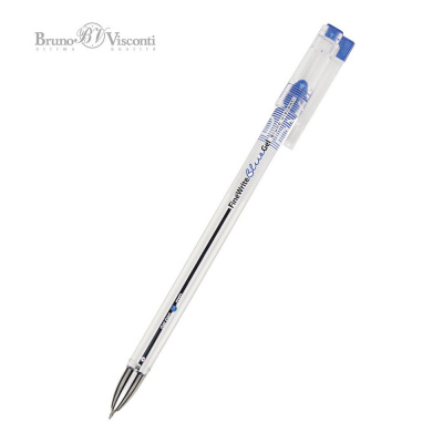 Большое фото товара - Ручка гелевая "FineWrite" 0.4 мм синяя 20-0392/01 Bruno Visconti, 12-195777. Вариант №1