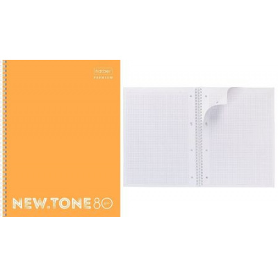Большое фото товара - Тетрадь А4  80л клетка "Premium NEWtone PASTEL Оранж" 80Т4лA1гр_00935 (062010) Хатбер, 12-201352. Вариант №1