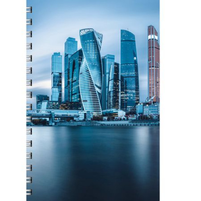 Большое фото товара - Тетрадь А4  80л линия на спирали "Москва" ТС4805180 Listoff, 12-202896. Вариант №1