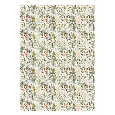 Большое фото товара - Бумага упаковочная  70х100 см 80 г/м2 "ФЛОРА. ЛУГОВЫЕ ТРАВЫ" 2-811/01 Bruno Visconti, 12-204474. Вариант №1