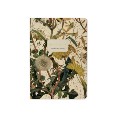 Большое фото товара - Записная книжка А6  32л линейка "FLORA.Summer Greens" 7-32-506/11 Bruno Visconti, 12-206190. Вариант №1