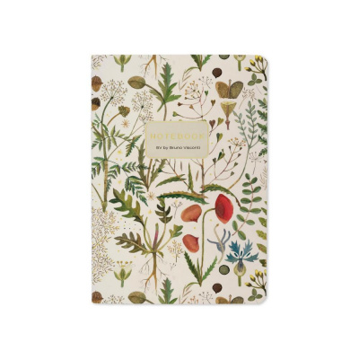 Большое фото товара - Записная книжка А6  32л линейка "FLORA.Луговые травы" 7-32-506/13 Bruno Visconti, 12-206193. Вариант №1