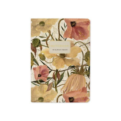 Большое фото товара - Записная книжка А6  32л линейка "FLORA.Цветочная страсть" 7-32-506/12 Bruno Visconti, 12-206194. Вариант №1