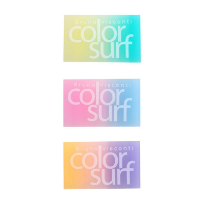 Большое фото товара - Ластик "Волна Цвета/ColorSurf" 3 вида 42-0088 Bruno Visconti, 12-206325. Вариант №1