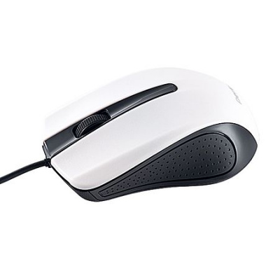 Большое фото товара - Мышь PERFEO оптич. "РАДУГА/RAINBOW", 3 кн, USB, 1,8м, черн-бел PF_3440 PERFEO, 12-206759. Вариант №1