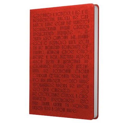 Большое фото товара - Записная книжка А5  96л клетка ЛАЙТ "Стремись к успеху" КЗБК5964448 Listoff, 12-206880. Вариант №1